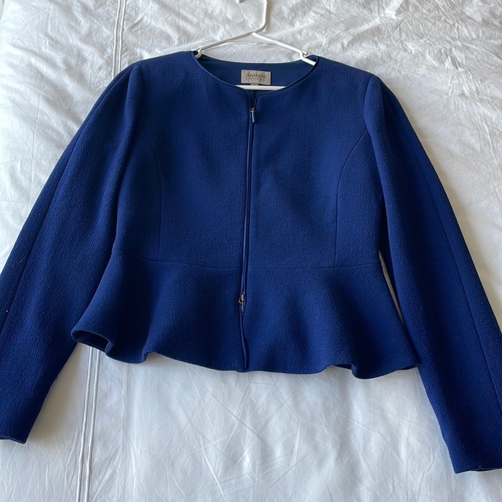 Armani Collezioni Peplum Jacket